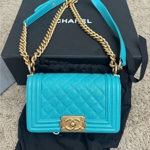 Chanel Teal FlapBag